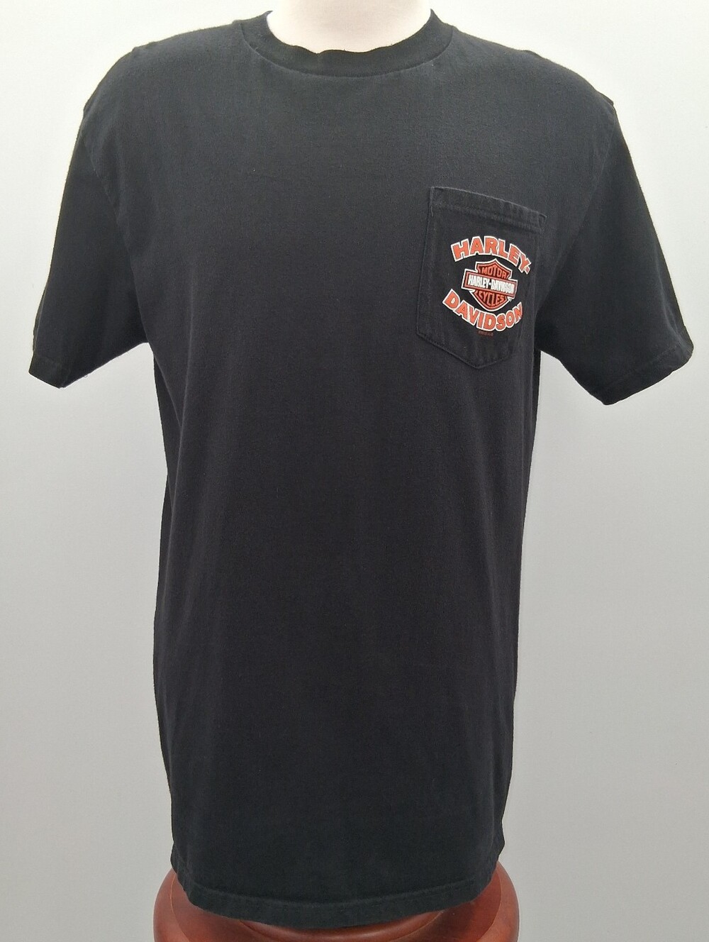 Harley-Davidson Men's Black Pocket Logo T-Shirt